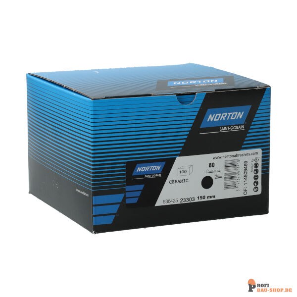 nortonschleifmittel/NORTON_schleifmittel_63642523303 Discs Selfgrip Norton Norton Pro+ 150x Grit 80_138458